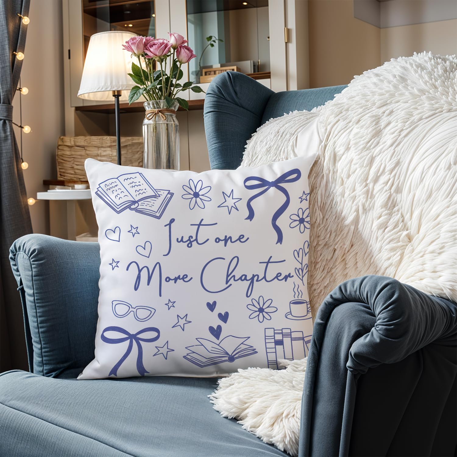 Trenstise hidden zip design pillow provides sleek look and easy removal
