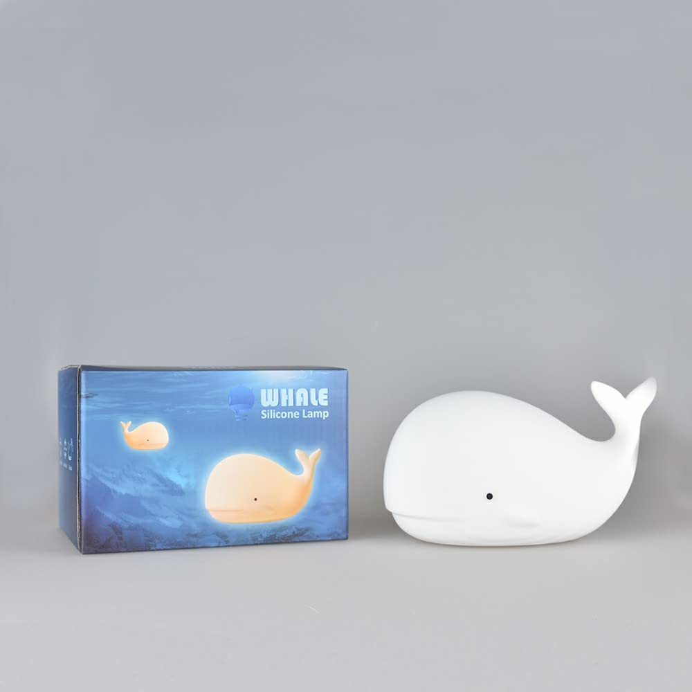 TriPro Whale Night Light aiding bedtime routines and diaper changes