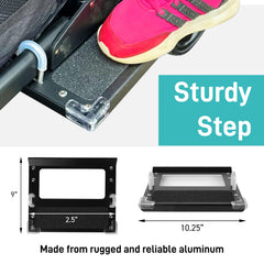 Tributary Brands step corners on W4, comfortable design.