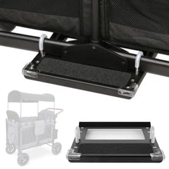 Tributary Brands step attachment on Wonderfold W4, side view.