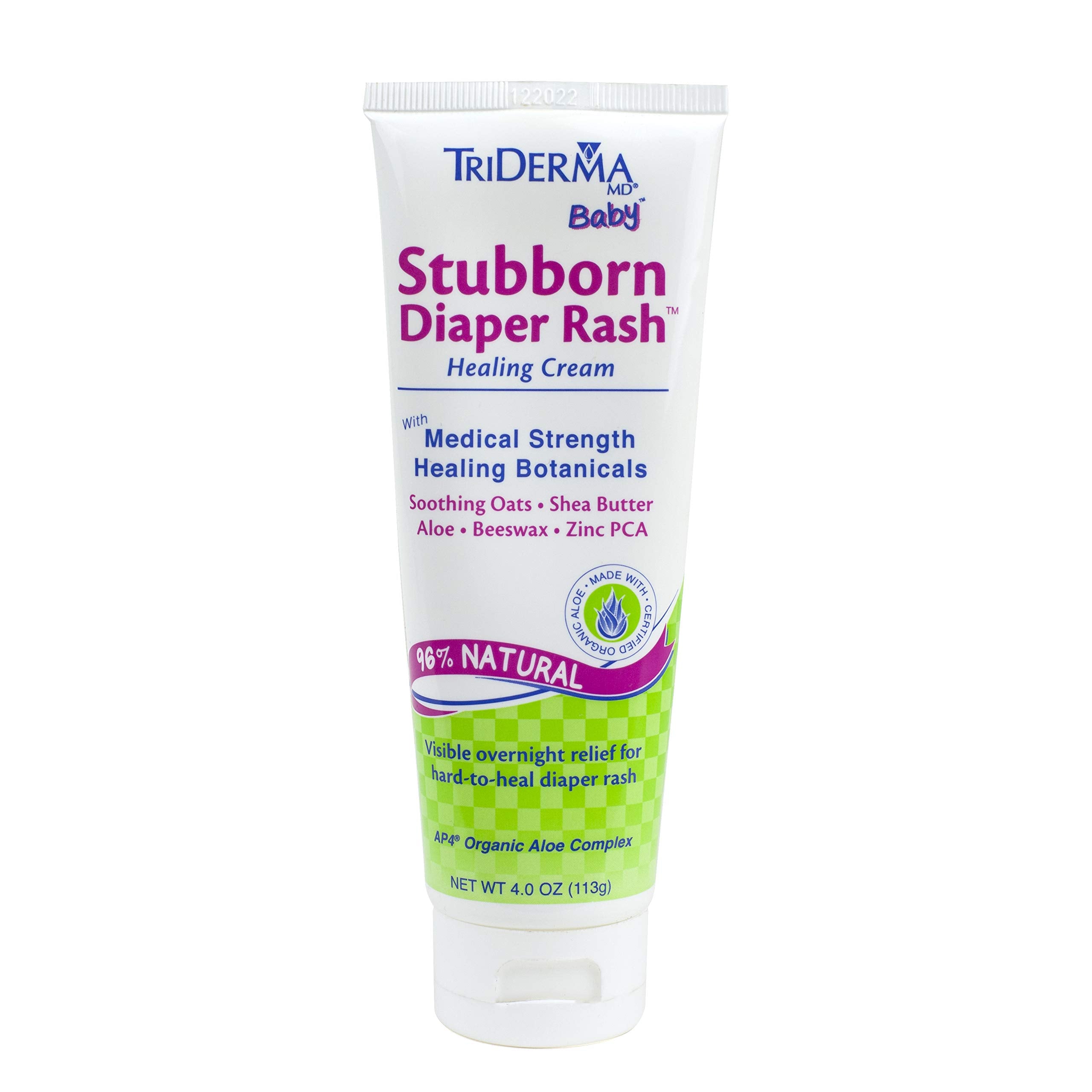 TriDerma MD Baby Diaper Rash Cream packaging highlights HSA/FSA eligibility and gentle formula.
