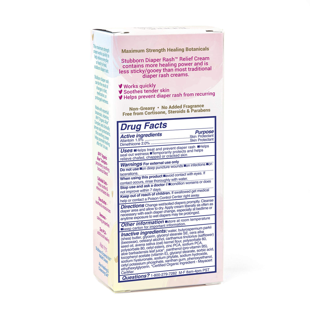 TriDerma diaper rash cream with cloth diapers compatibility in a real-life change.