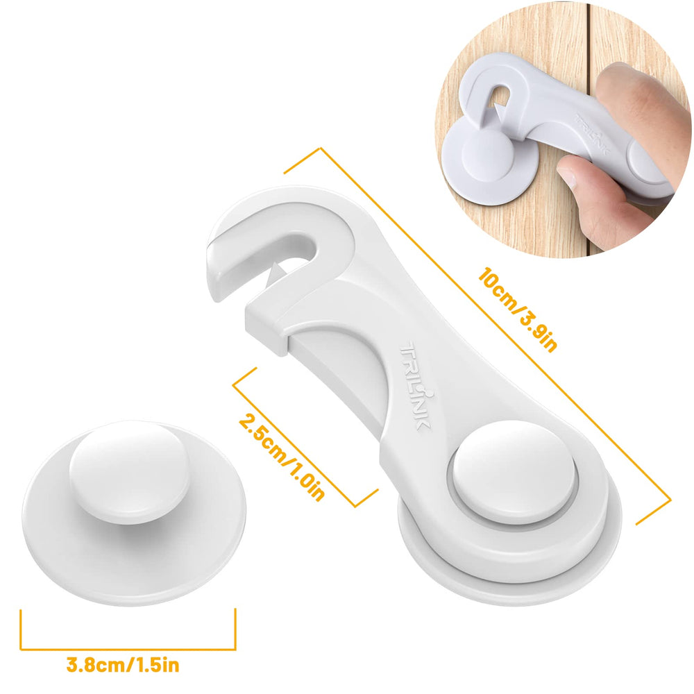 TRILINK easy-install diagram shows adhesive tape application.