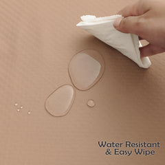 Triluby non-slip splat mat keeps the floor in place on hardwood or carpet.
