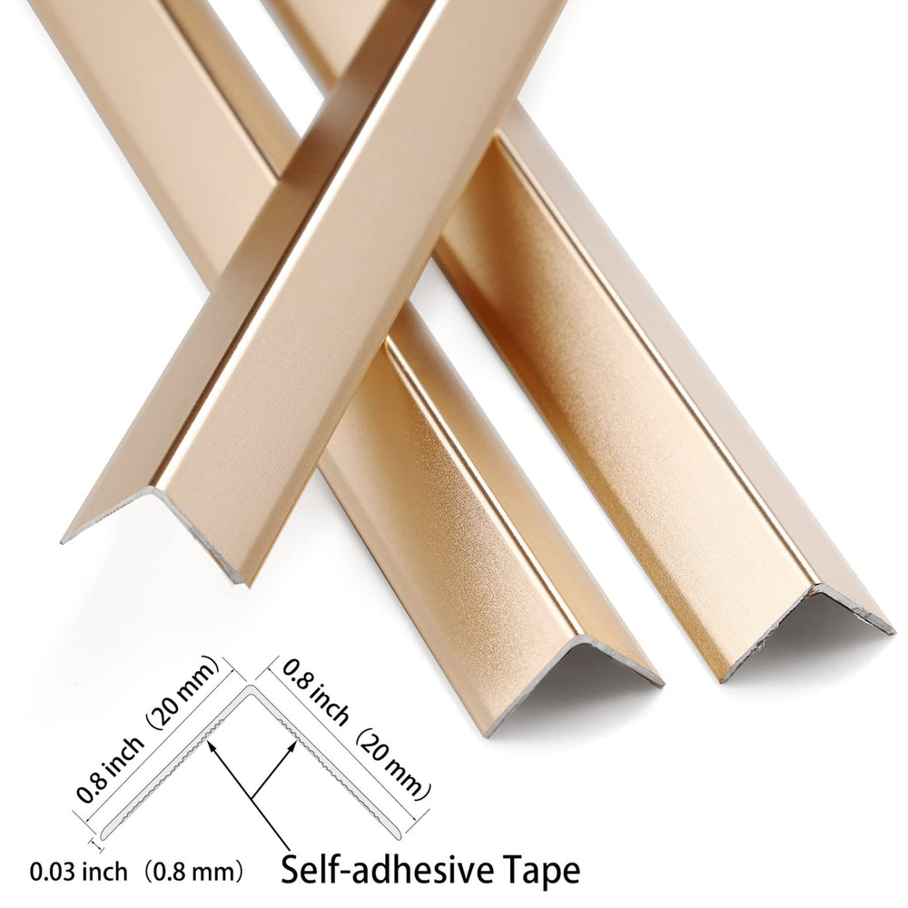 Trimold 3-pack L-molding corner-guard long-length for extended protection.