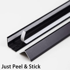 Trimold 90-degree corner guard angle adds durable edge protection for corners.