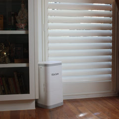 TrioCare 4.2 gallon capacity bin fits compact spaces in kitchens and baths.