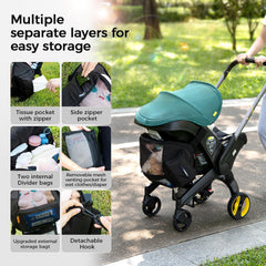 TRIPDAILY storage bag wet clothes pocket keeps damp items separate.