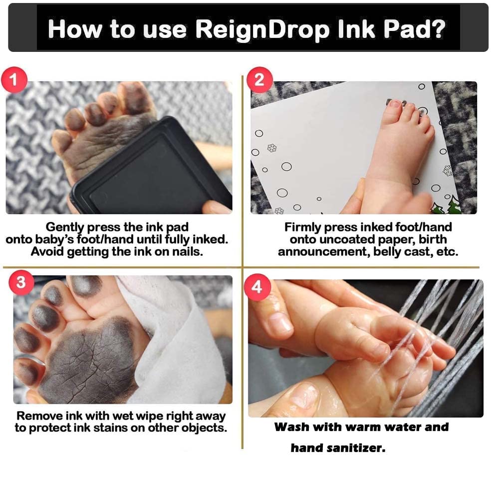TRLREQ Clear instructions pictured for simple, mess-free keepsake creation.