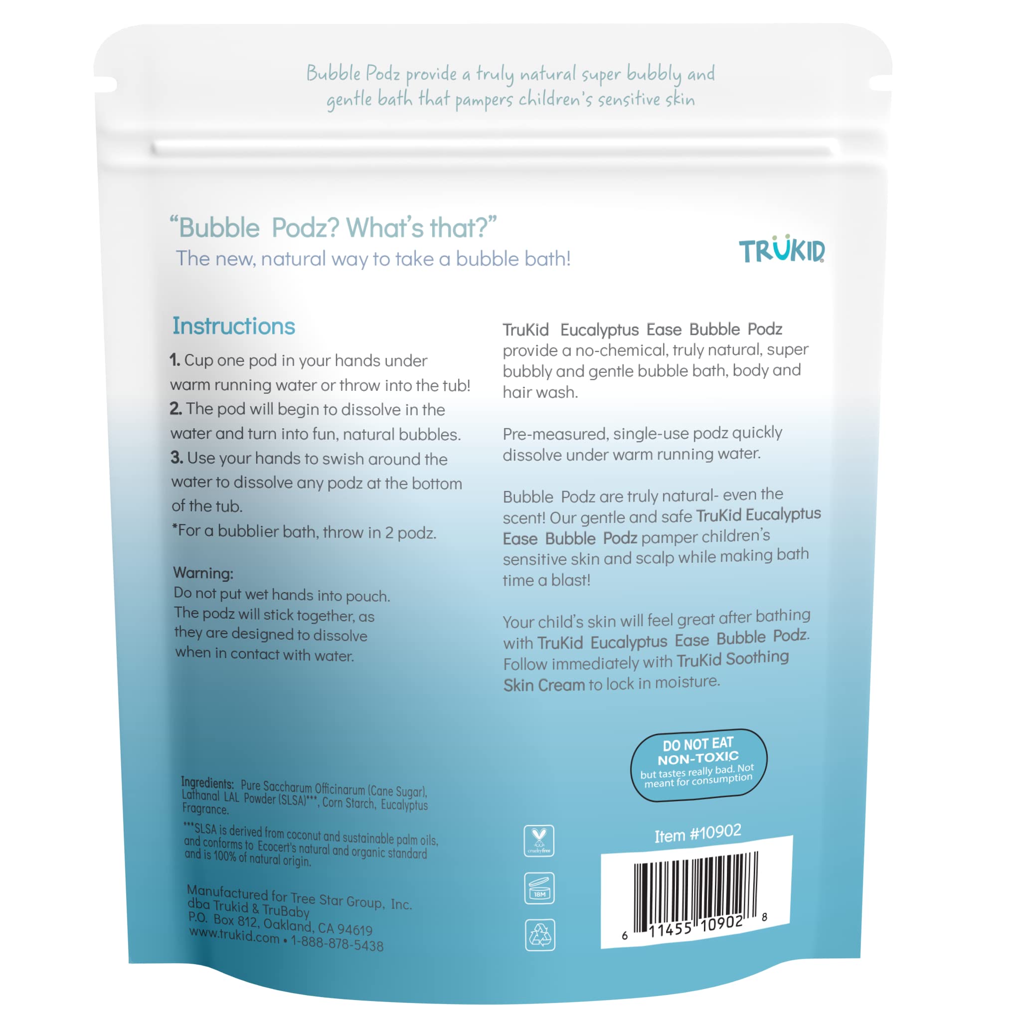 TruKid Bubble Podz family-use setup—great for toddlers and babies.