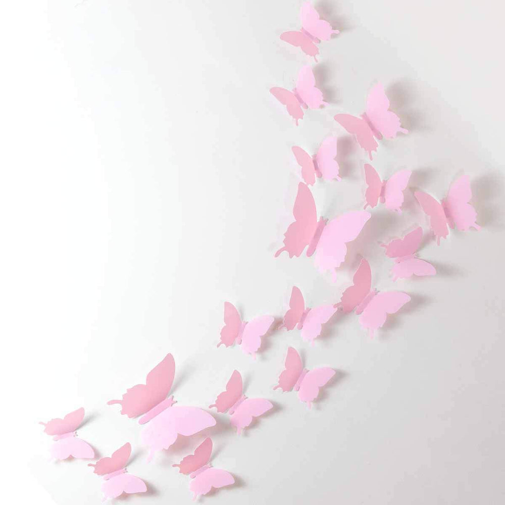 Trubetter girls-room decor butterfly stickers are simple to apply and reposition.