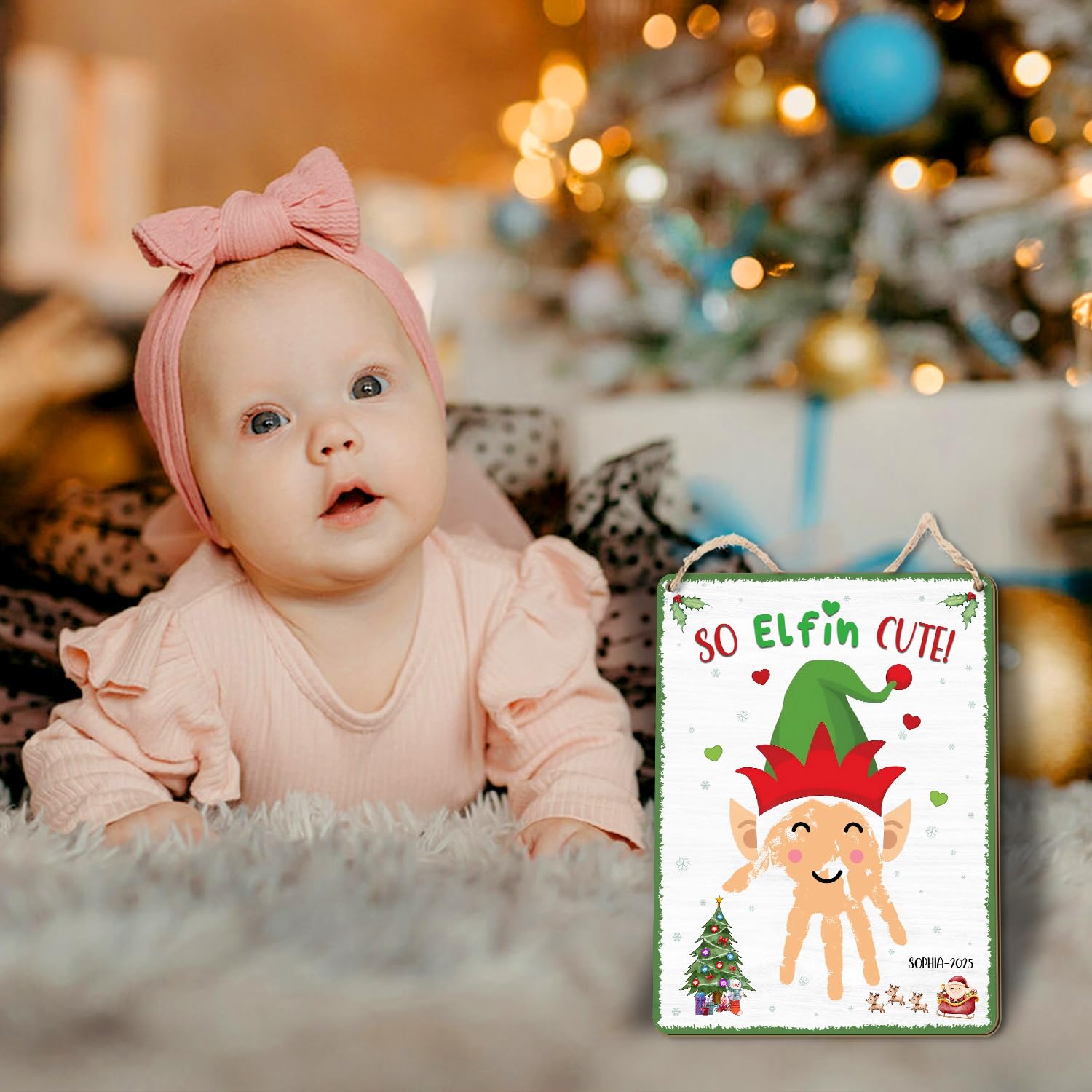 TRUMPETIC Classroom Holiday Display Sign ideal for desks, walls, and entryways
