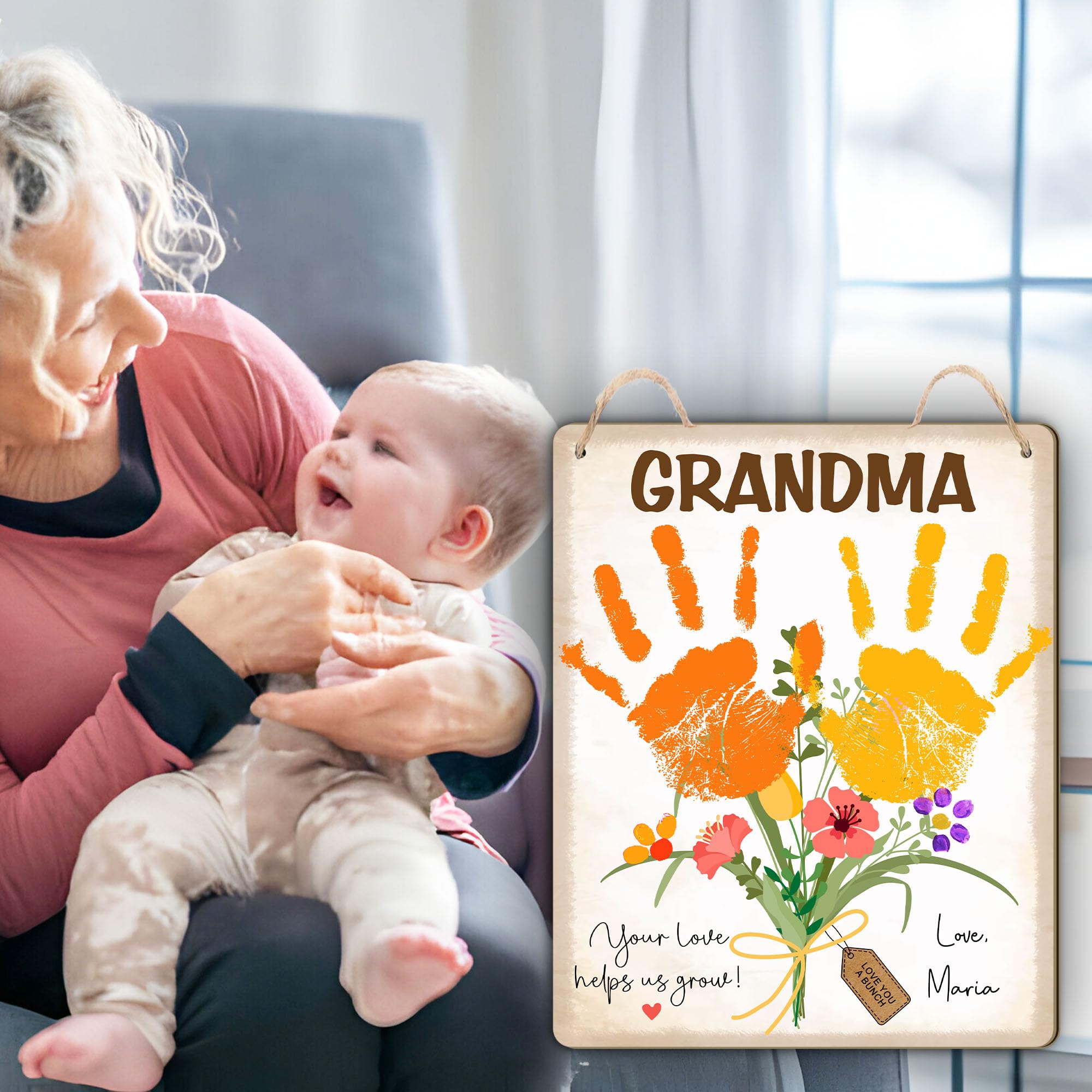 TRUMPETIC mothers day gift display-ready sign, perfect for Grandma and Nana