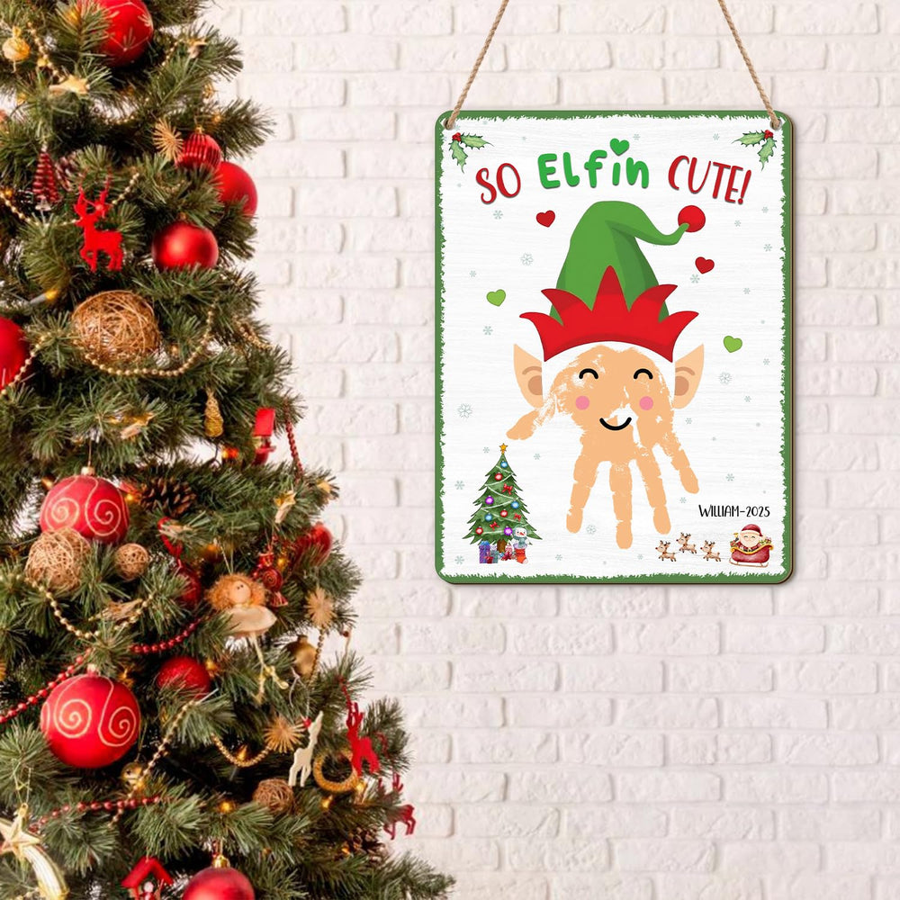 TRUMPETIC Nursery Christmas Wall Art adds cheerful charm to baby spaces