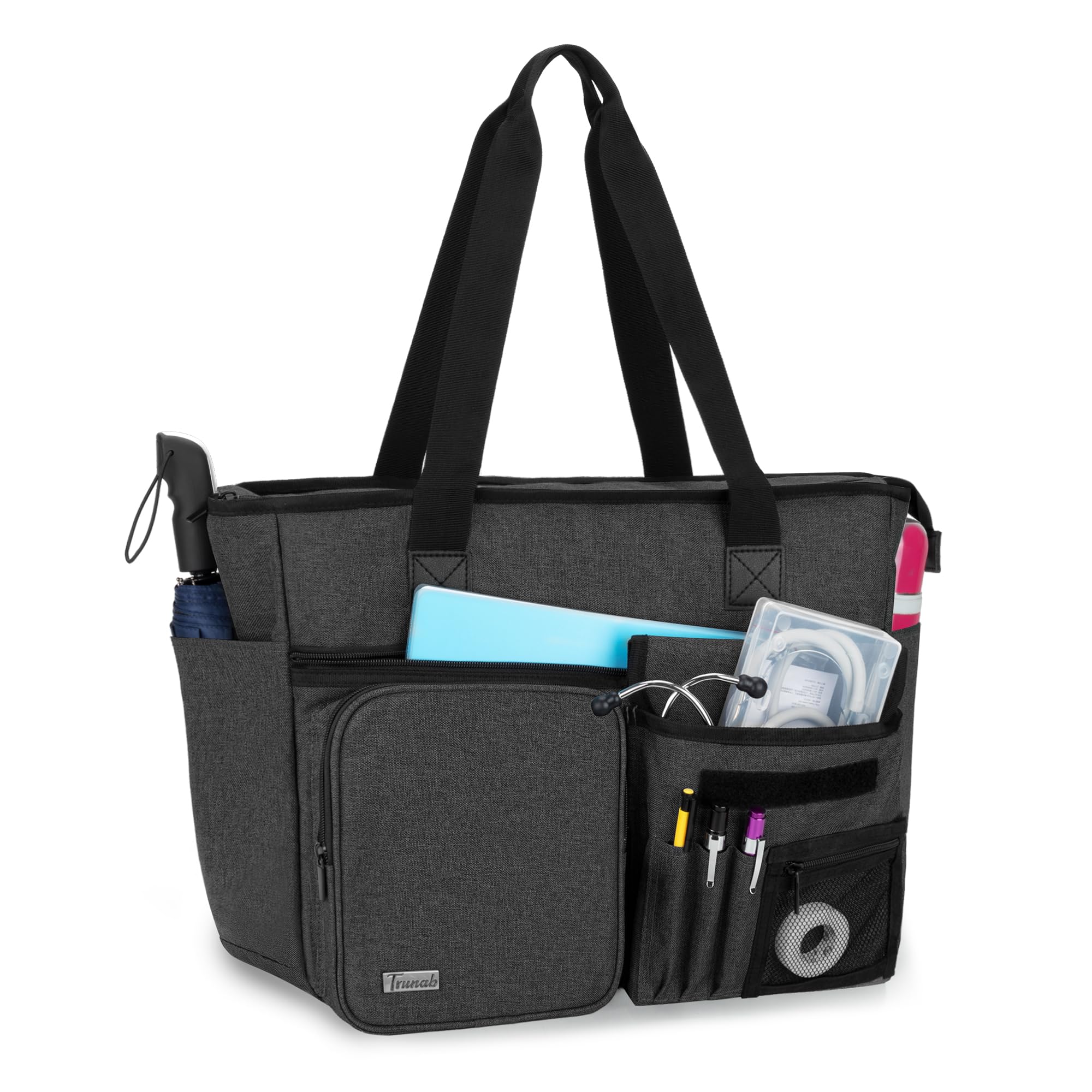 Trunab Nurse Tote Bag front view showing accessible organization.