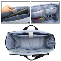 Trunab Nurse Tote Bag padded laptop sleeve protects a 15.6-inch device.