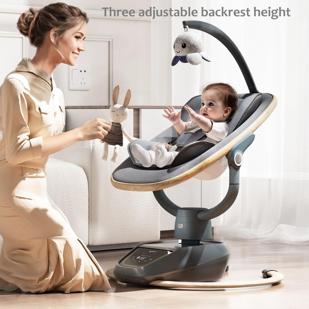 Trunellgea Trimigo five motion modes for soothing baby movements