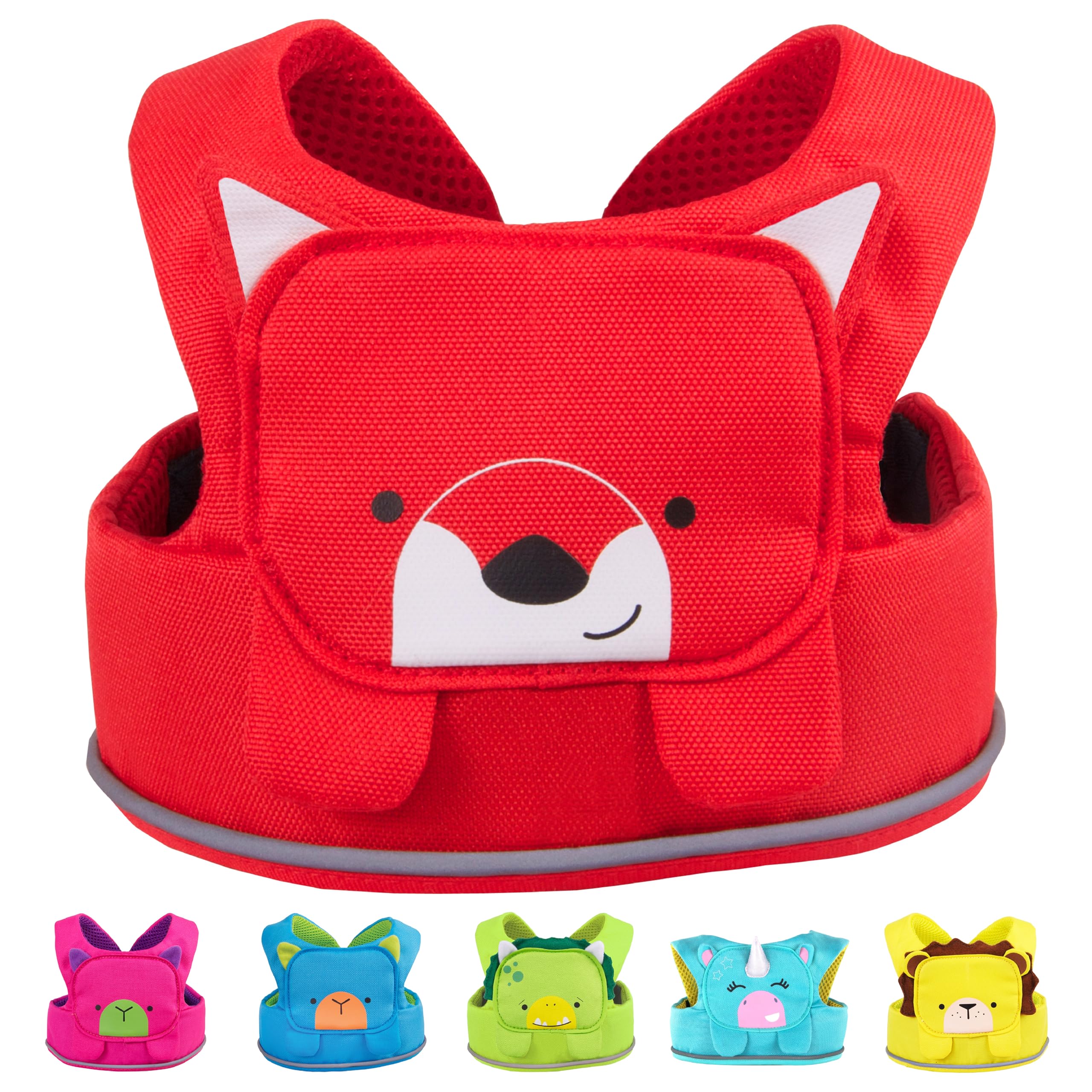 Trunki Felix Fox red Toddler Leash front-clip for quick, secure front-fit during walks
