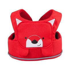 Trunki Felix Fox red Toddler Leash reflective details boost visibility at night