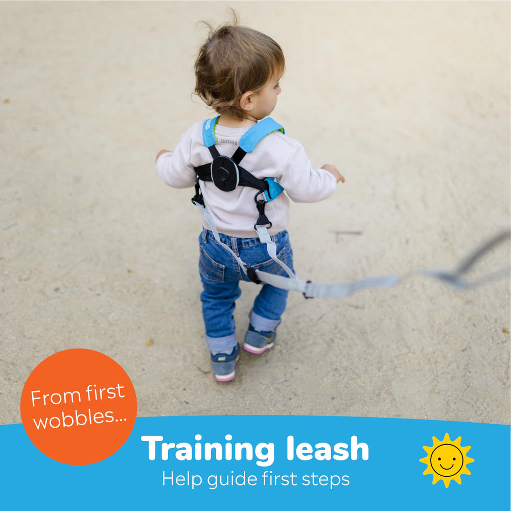 Trunki Toddler Leash doubles as a training rein and leading rein for growing kids.