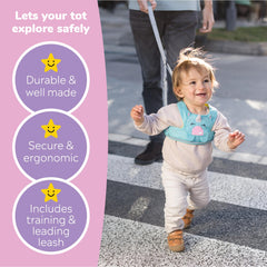 Trunki Una Unicorn training lead supports early steps.