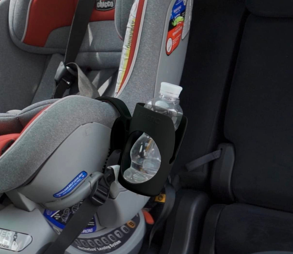 Trustic cup holder secure bottom strap prevents detachment during travel