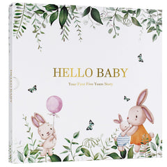 Trustnice baby memory book cover shows durable hardcover for a lasting keepsake.