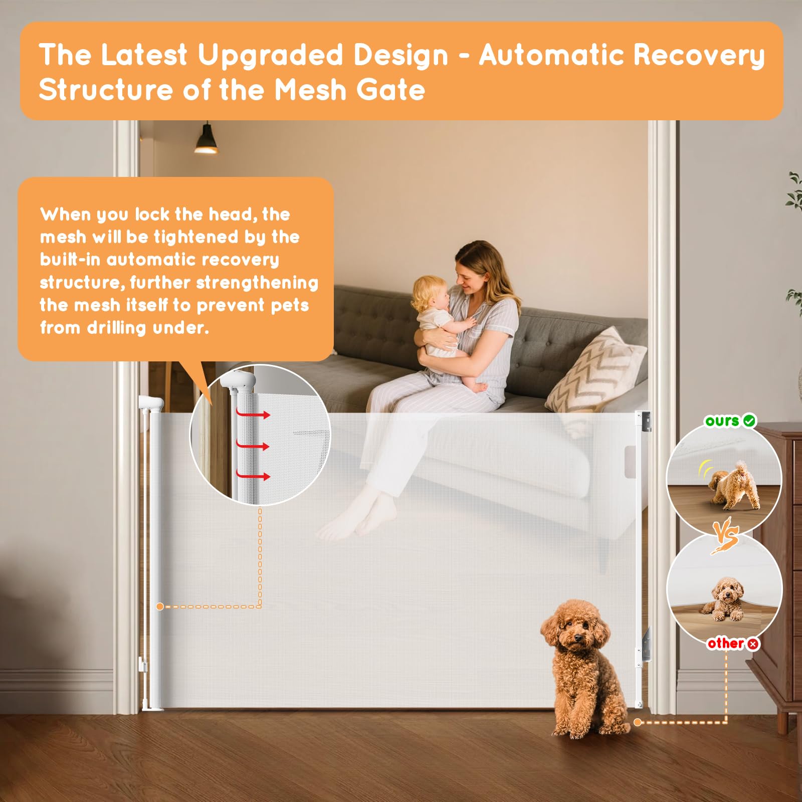 TrusTot safety lock demonstrates easy unlocking and locking.