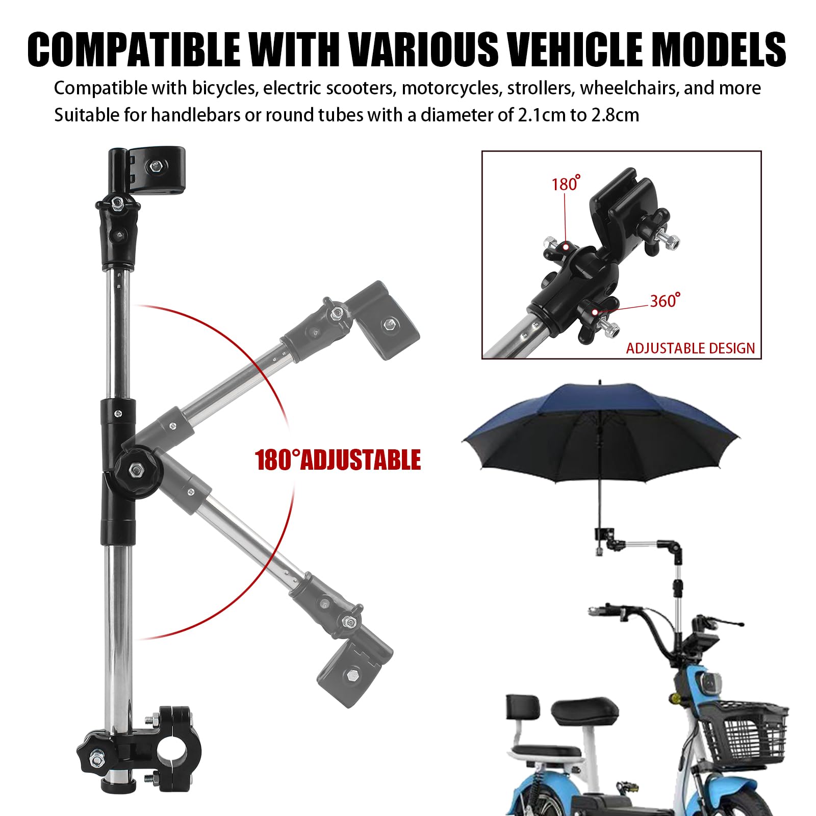 TRUTOPWAY tool-free installation with quick-thumb screw for easy setup