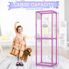 Trycooling PVC with elastic net highlights sturdy construction and easy access for quick toy tidying