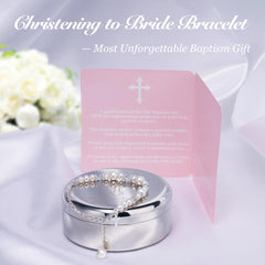 Tryuunion cross-engraved keepsake box protects the heirloom.
