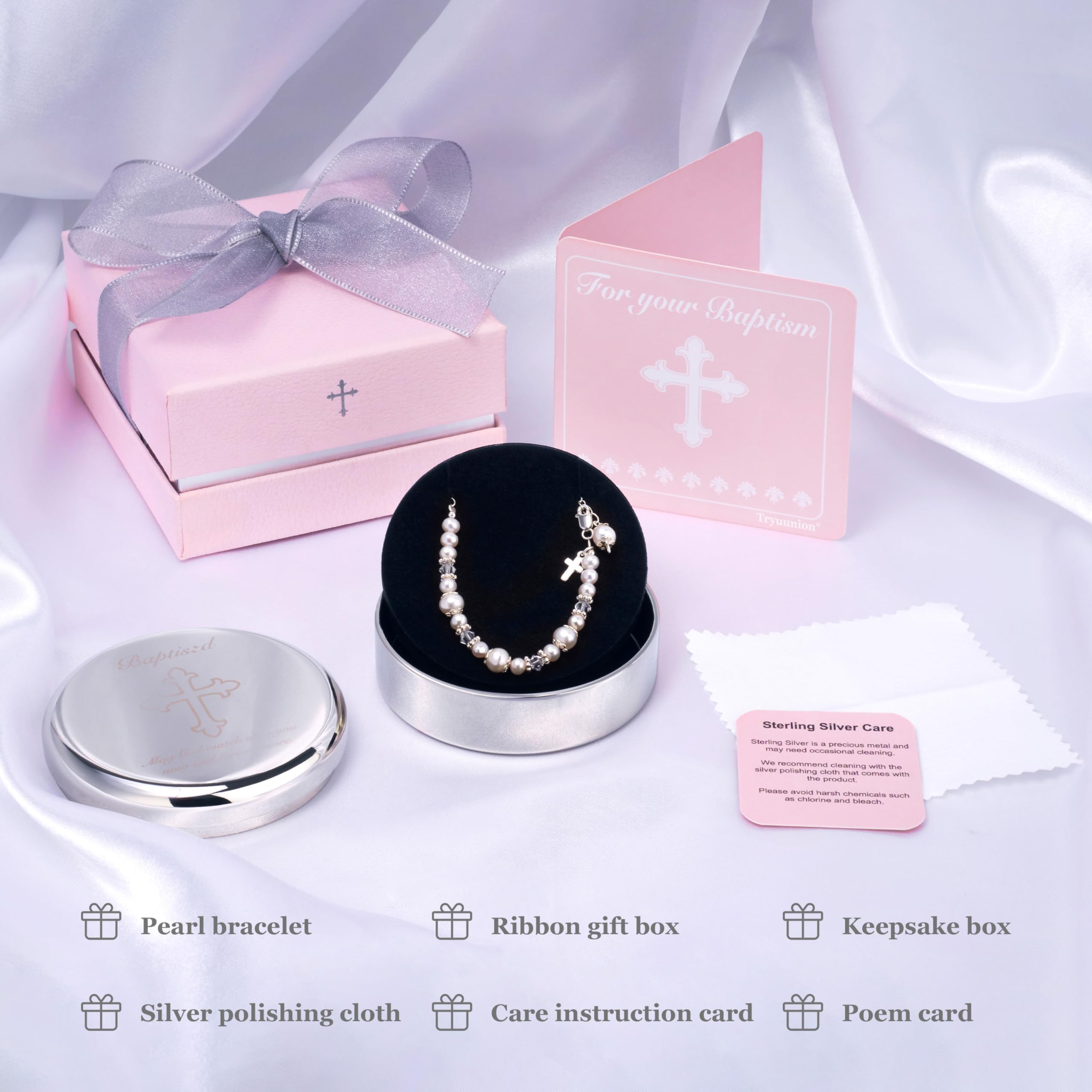 Tryuunion safety standards ensure cadmium- and lead-free baby jewelry for peace of mind.