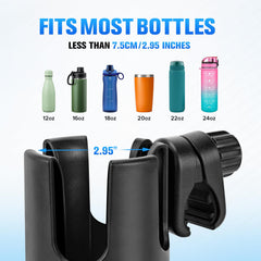 TSAKBAM wide-bottle compatibility fits baby, water, and coffee bottles