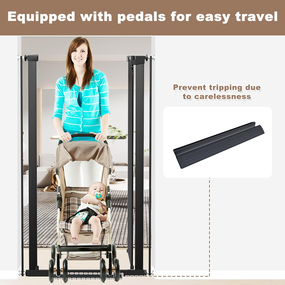 TSAYAWA double-lock safety ensures one-handed operation and secure containment