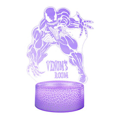 TSKVT Venom night light base provides a gentle glow for bedtime routines.