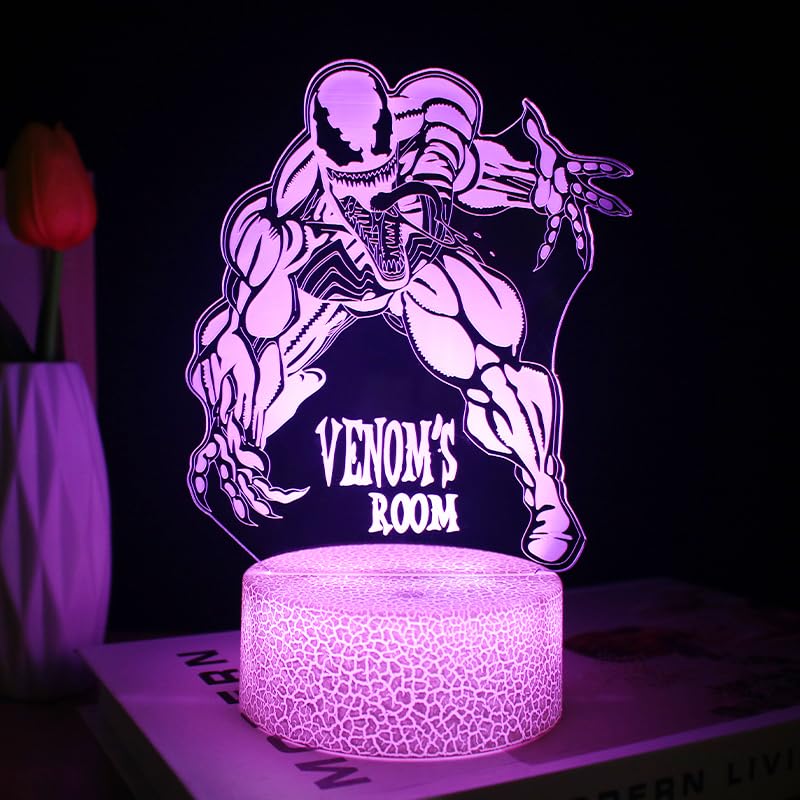 TSKVT Venom night light instruction manual guides setup and safe operation.