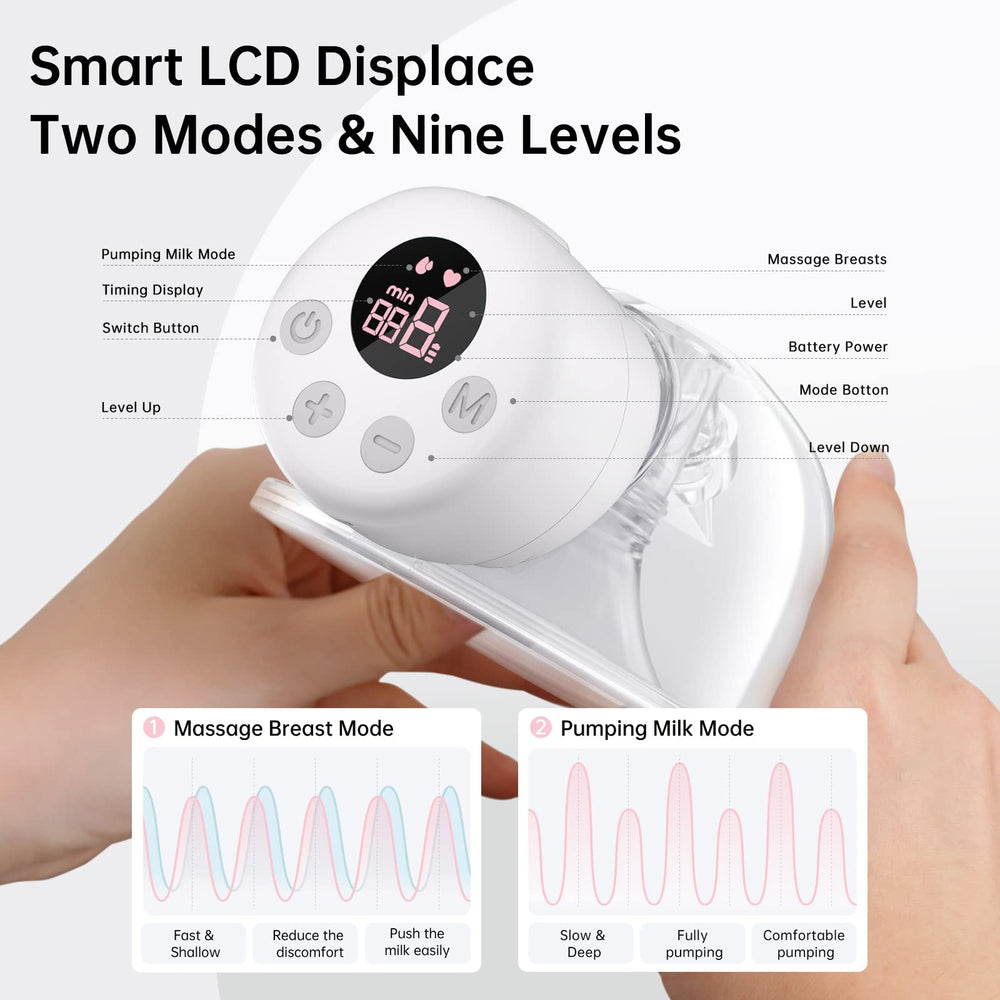 TSRETE 9-level suction lets you customize comfort and speed.