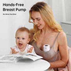 TSRETE breast pump LCD display shows mode and level for easy control.