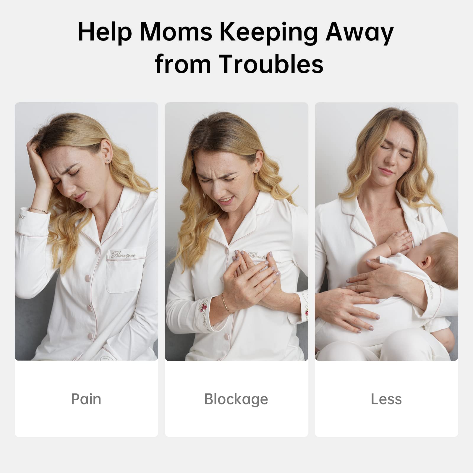 TSRETE quiet-operation breast pump green enables low-noise pumping for baby's sleep.