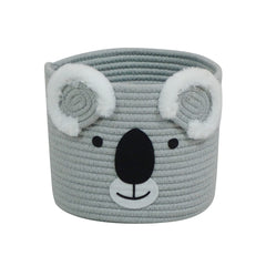 T&T Homewares Koala storage basket small stores diapers neatly in nursery