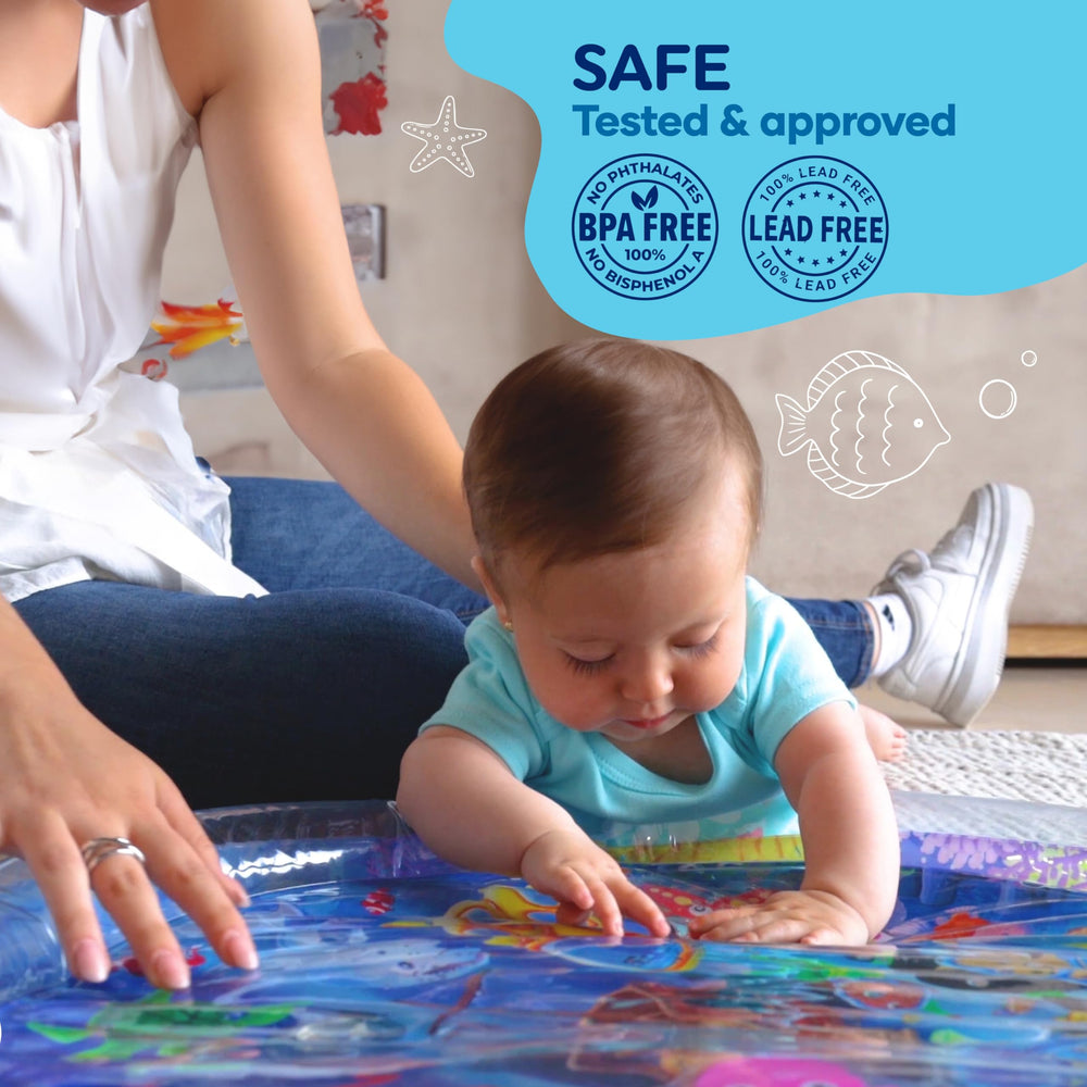 TT TUMMYTIMEZ durable PVC construction provides safe, long-lasting play surfaces.