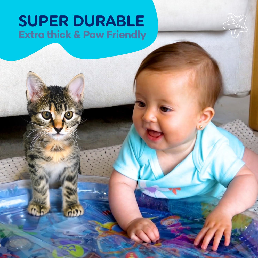 TT TUMMYTIMEZ travel-friendly mat enables quick tummy time sessions on the go.