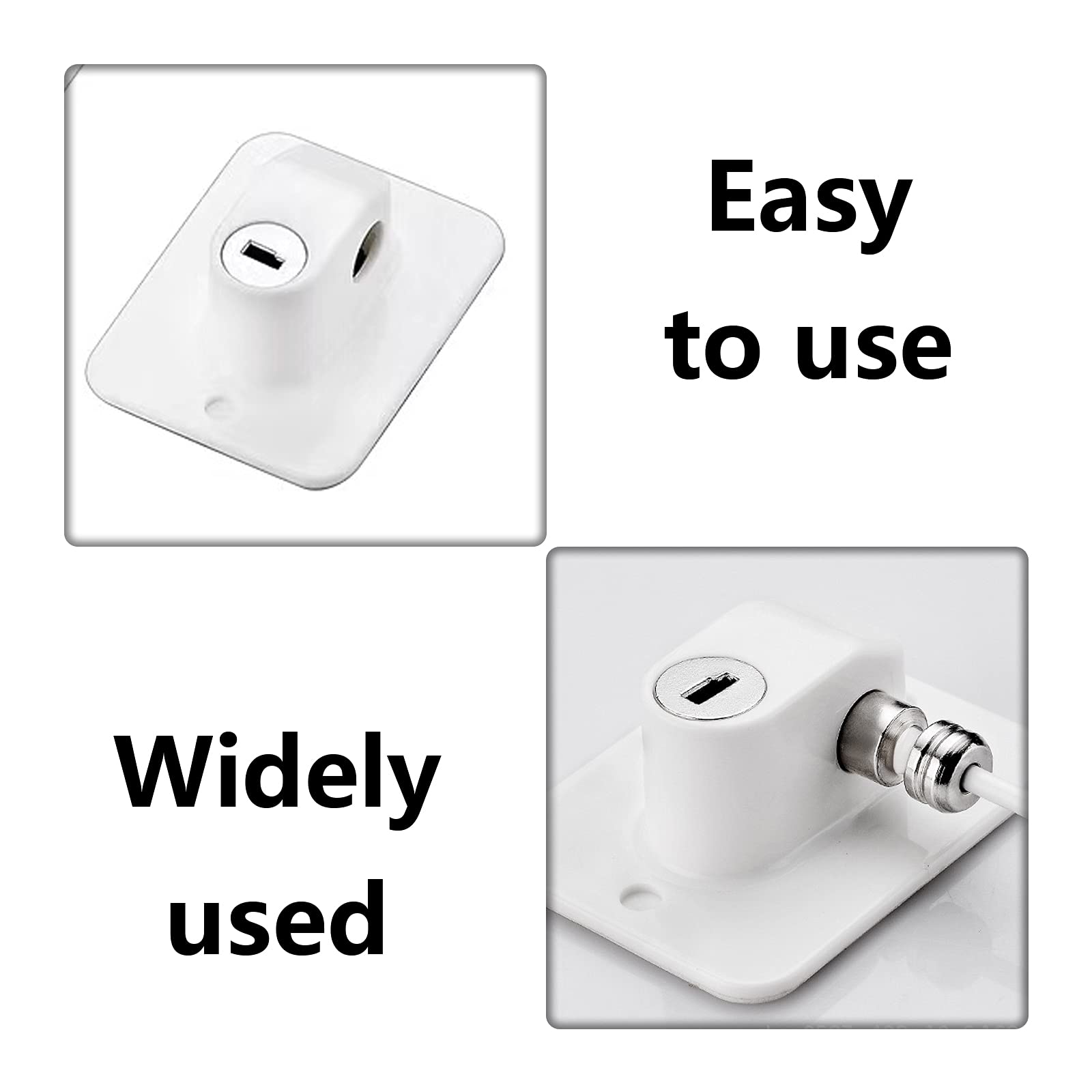 Ttdesefu key-operated release allows full window access when needed.