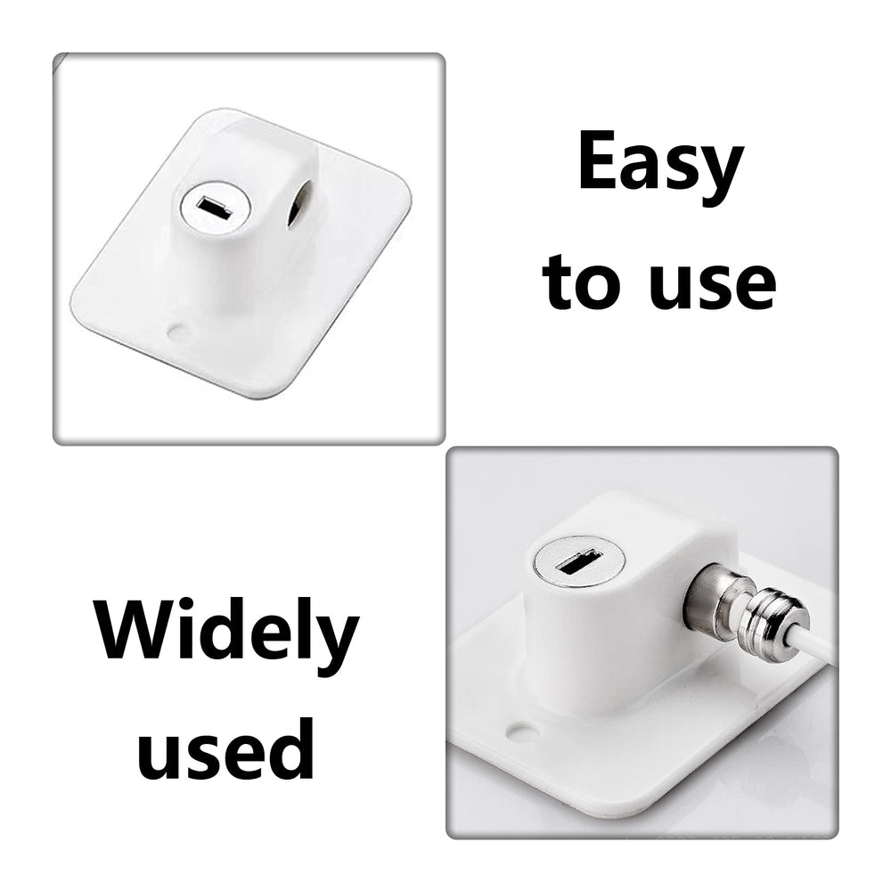 Ttdesefu key-operated release allows full window access when needed.