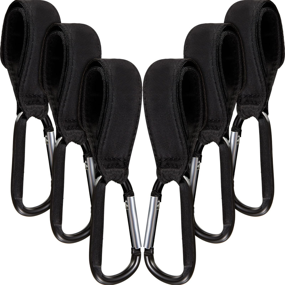Tuanse 6-pack stroller hooks on handle for easy hands-free errands.