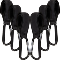 Tuanse 6-pack stroller hooks on handle for easy hands-free errands.