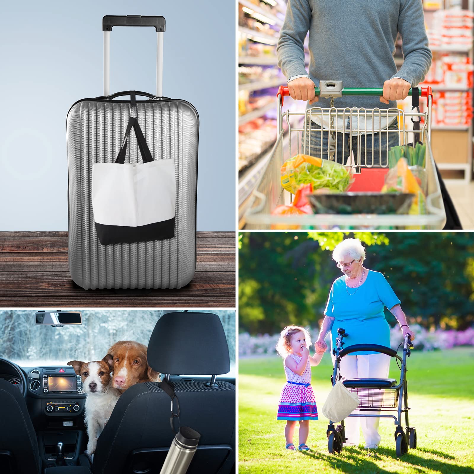 Tuanse 6-pack packaging keeps stroller accessories organized for outings.