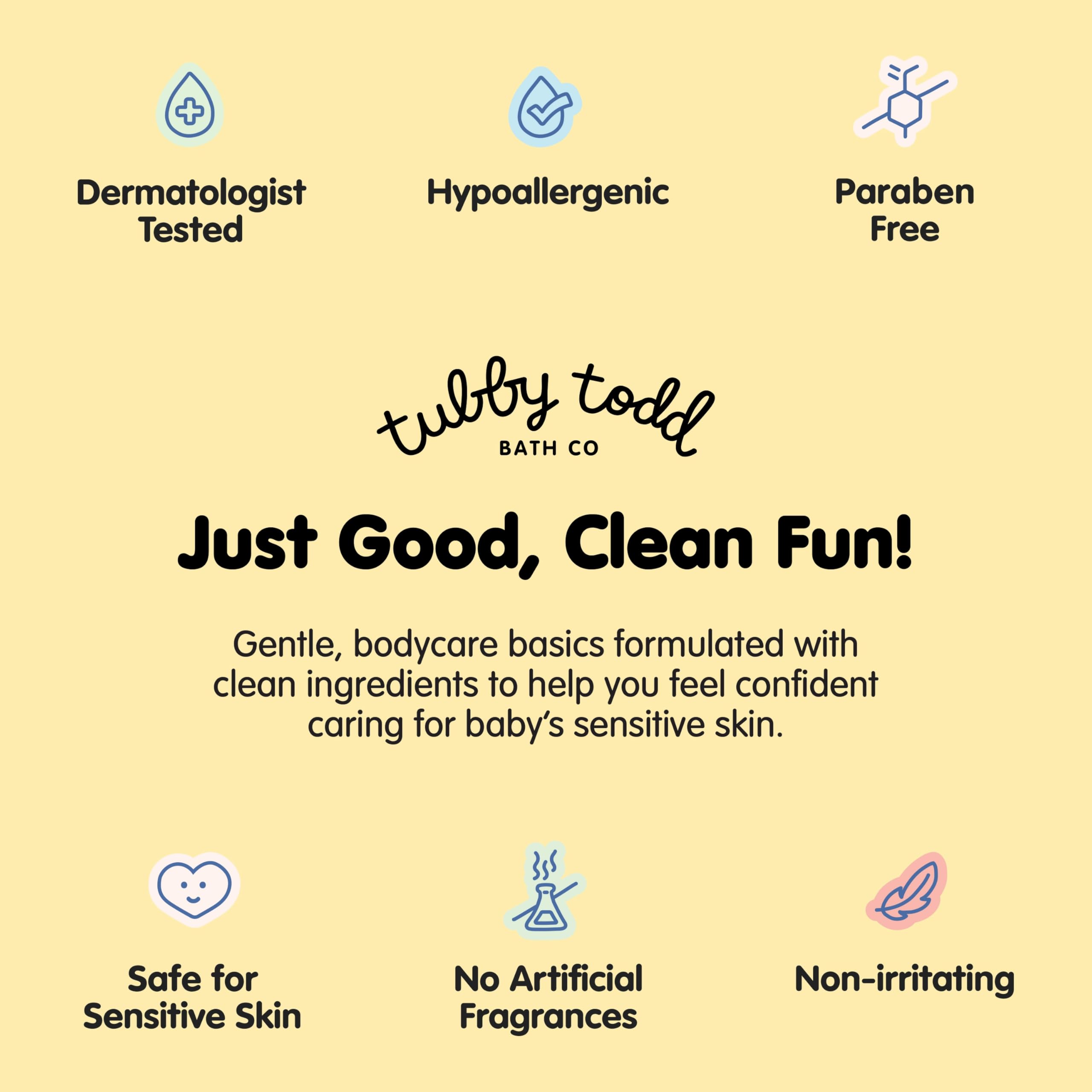 Tubby Todd All Over Ointment lavender rosemary scent in a comforting baby routine.