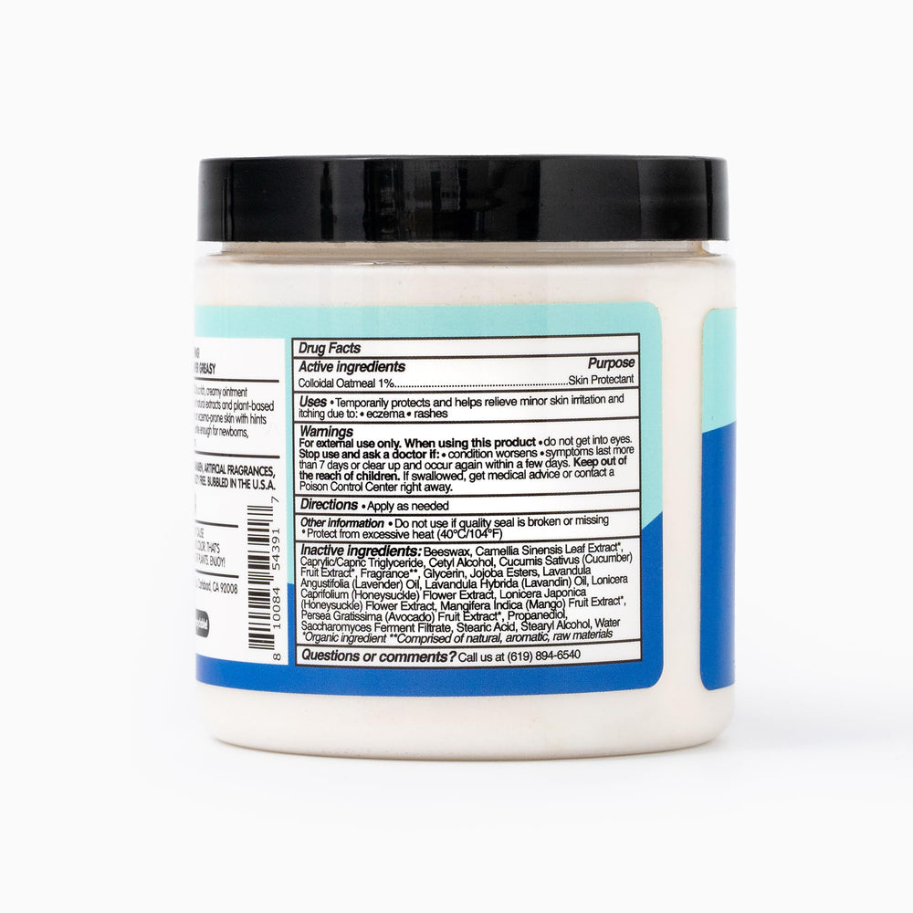 Tubby Todd All Over Ointment dermatologist-tested label image communicates gentle daily use.