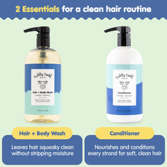 Tubby Todd Hair Duo conditioner ends soft and frizz-free.
